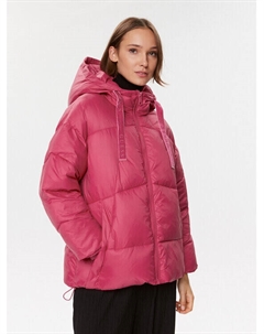 Пуховик стандартного кроя, красный Guess