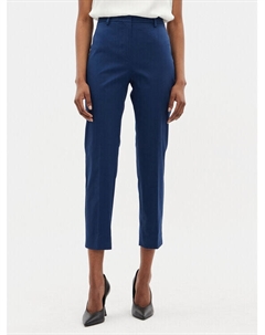 Тканевые брюки стандартного кроя Weekend Max Mara, синий Weekend max mara