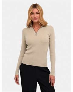 Облегающий свитер, бежевый Kaffe