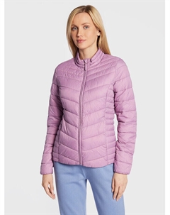 Пуховик стандартного кроя, фиолетовый 4f