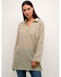 Туника стандартного кроя, зеленый Cream