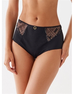 Классические женские трусы с завышенной талией, черный Chantelle