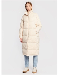 Пуховик стандартного кроя, экрю Calvin klein
