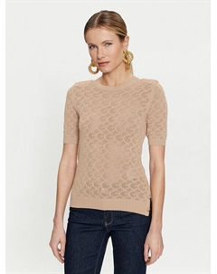 Свитер обычного кроя, бежевый Guess