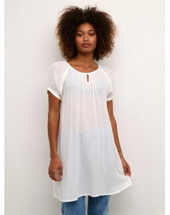 Туника стандартного кроя, белый Kaffe