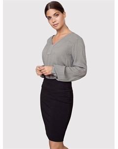 Юбка-карандаш узкого кроя, черный Kaffe