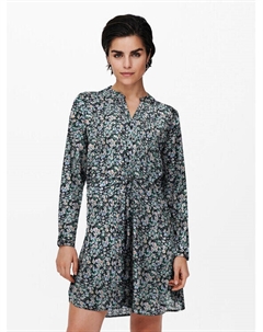 Платье на каждый день, стандартного кроя, мультиколор Only