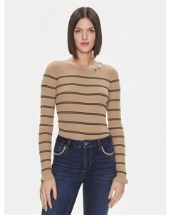 Облегающий свитер, коричневый Liu jo