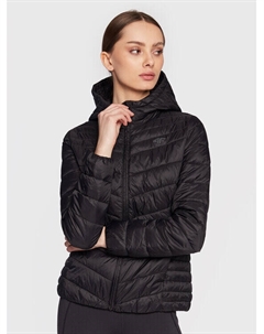 Пуховик стандартного кроя, черный 4f