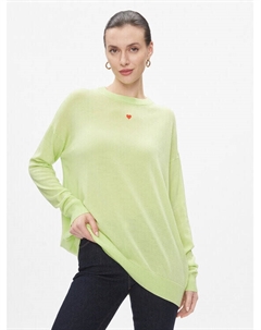 Пуловер свободного кроя, зеленый Max&co