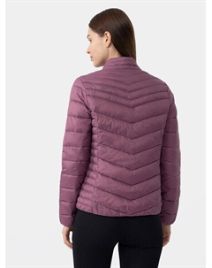 Пуховик узкого кроя, розовый 4f