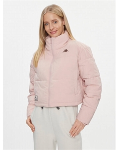 Пуховик оверсайз, розовый Kappa