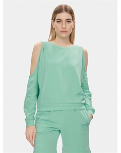 Толстовка обычного кроя, зеленый Liu jo