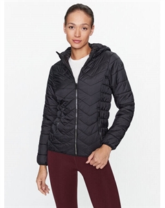 Пуховик стандартного кроя, черный Cmp