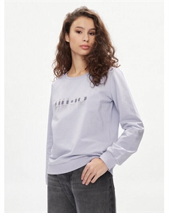 Толстовка обычного кроя, фиолетовый Liu jo