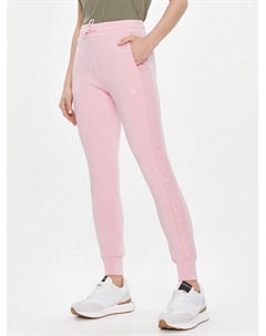 Спортивные брюки стандартного кроя, розовый Guess