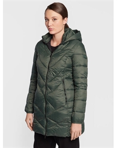 Пуховик стандартного кроя, зеленый Cmp