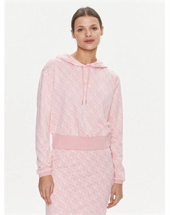 Толстовка обычного кроя, розовый Guess