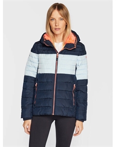 Пуховик свободного кроя, синий Cmp