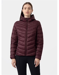 Пуховик узкого кроя, фиолетовый 4f