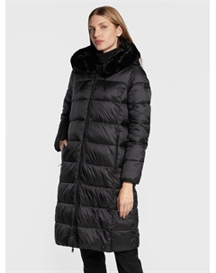 Пуховик стандартного кроя, черный Cmp