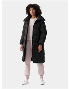 Пуховик стандартного кроя, черный 4f