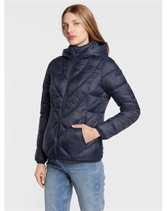 Пуховик стандартного кроя, синий Cmp