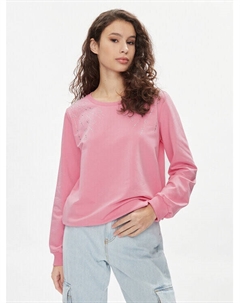 Толстовка обычного кроя, розовый Liu jo
