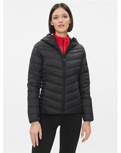 Пуховик узкого кроя, черный 4f