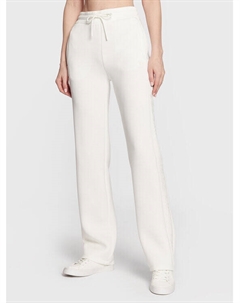 Спортивные брюки стандартного кроя, экрю Guess