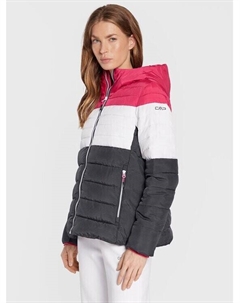 Пуховик свободного кроя, серый Cmp