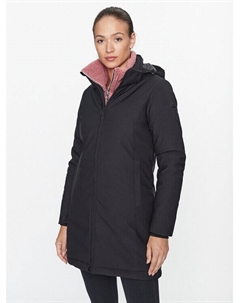 Пуховик стандартного кроя, черный Cmp