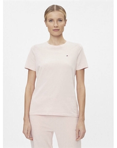 Футболка стандартного кроя, розовый Tommy hilfiger