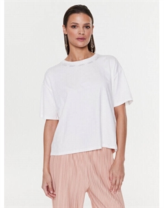 Футболка свободного кроя, белый Liu jo