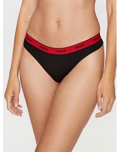 Набор из 3 стрингов, черный Hugo