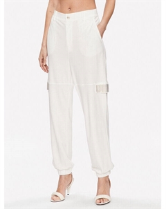 Спортивные брюки стандартного кроя, белый Liu jo