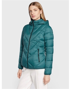 Пуховик стандартного кроя, зеленый Cmp