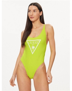 Купальник, зеленый Guess