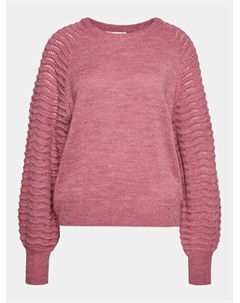 Свитер обычного кроя, розовый Ichi