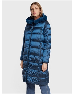 Пуховик стандартного кроя, синий Cmp