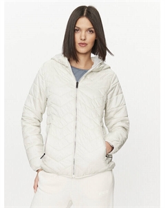 Пуховик стандартного кроя, экрю Cmp