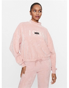 Толстовка обычного кроя, розовый Guess