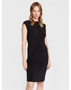 Коктейльное платье узкого кроя, черный Comma,