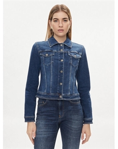 Джинсовая куртка стандартного кроя, синий Liu jo