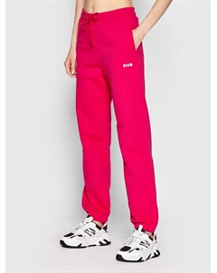 Спортивные брюки стандартного кроя, розовый Msgm