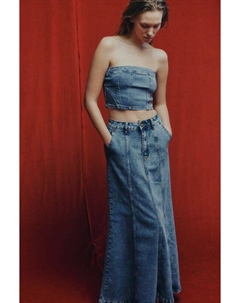 Джинсовая юбка, синий Answear lab