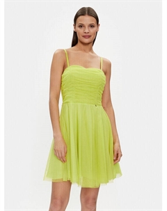 Коктейльное платье трапециевидного кроя, зеленый Rinascimento