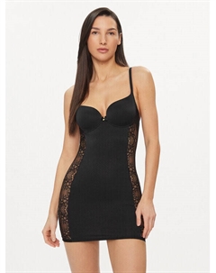 Ночная рубашка узкого кроя, черный Selmark