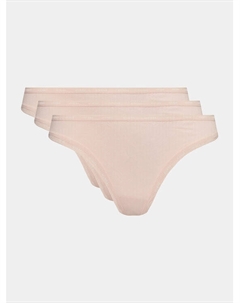 Комплект из 3 бразильских женских трусов, мультиколор Guess