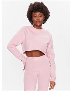 Укороченная толстовка, розовый Ellesse